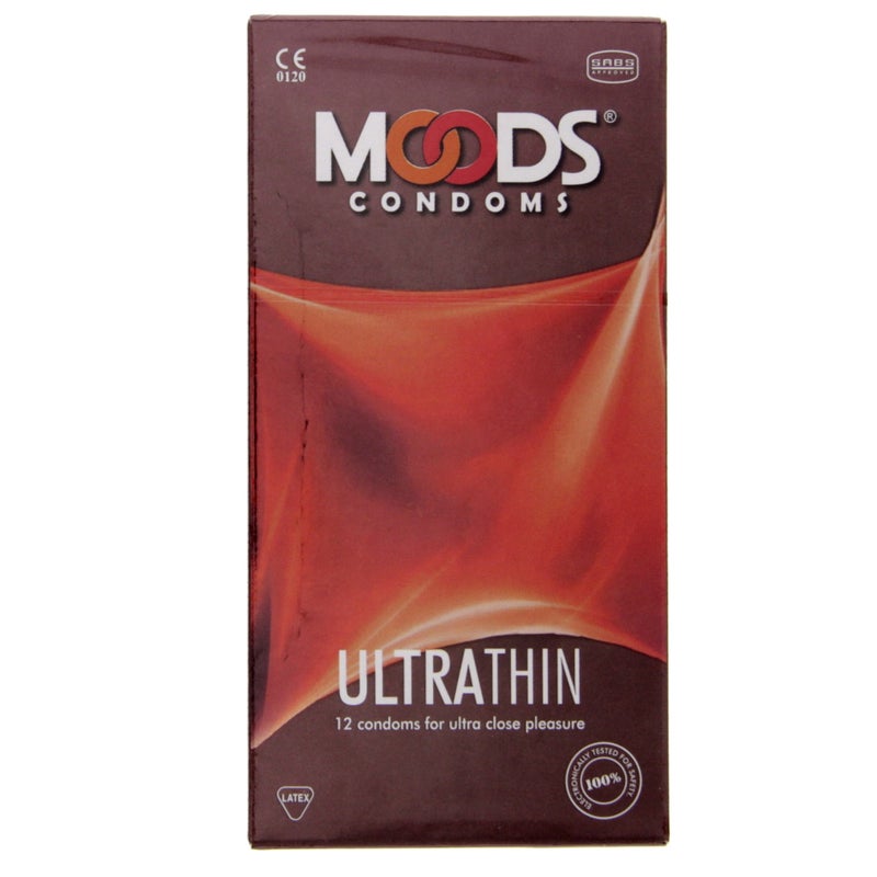 MOODS ULTRA THIN CONDOMS 12'S